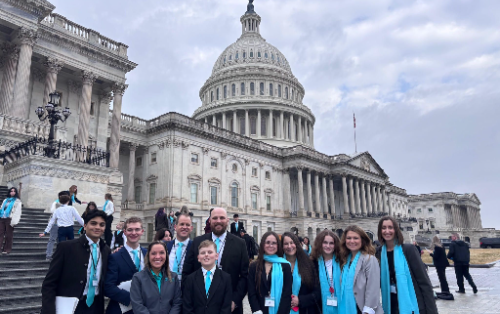 Indian Hill High School student advocates on Capitol Hill, earns national recognition from Tourette Association of America