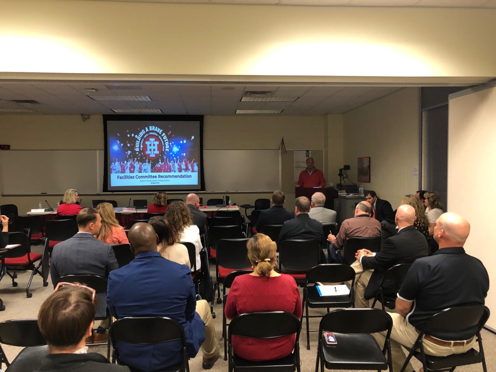 Facilities Steering Committee Presentation to Board