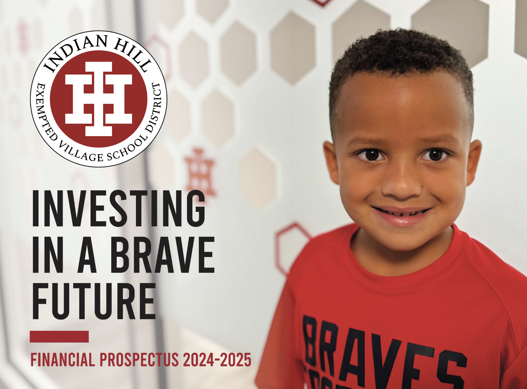 Primary School Students on Cover of Financial Prospectus