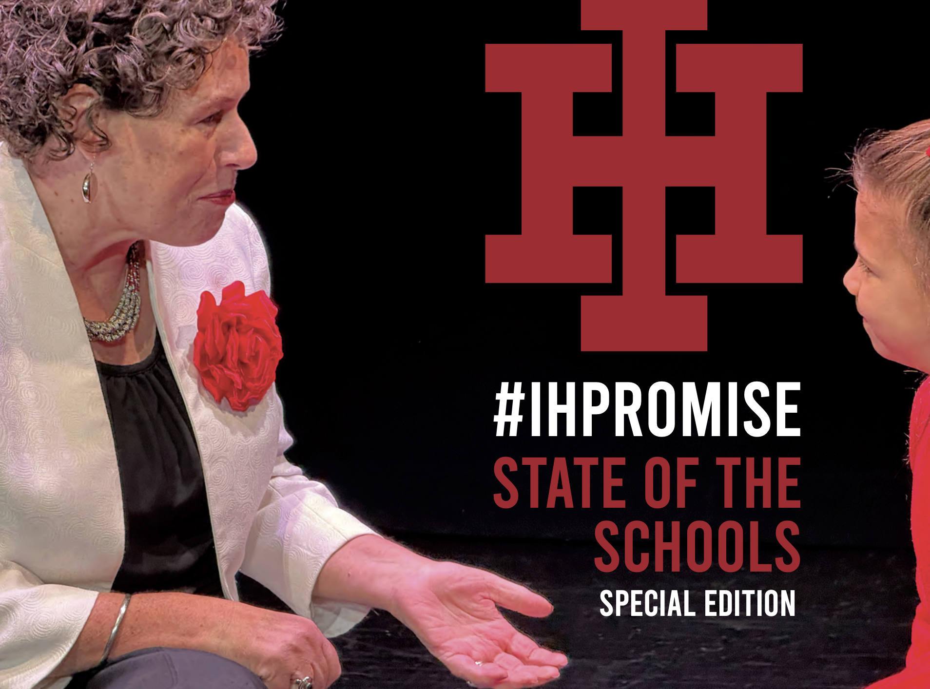 Cover of IH Promise Spring 2026 - Dr. Stewart with Student